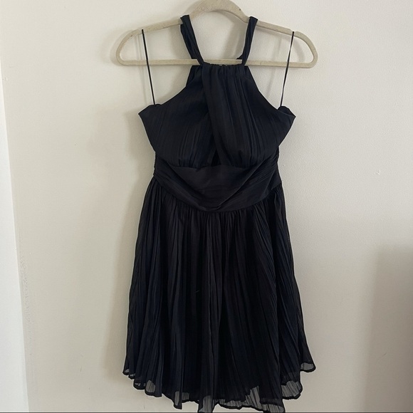 BB Dakota Black Chiffon Dress‎ - Picture 1 of 5